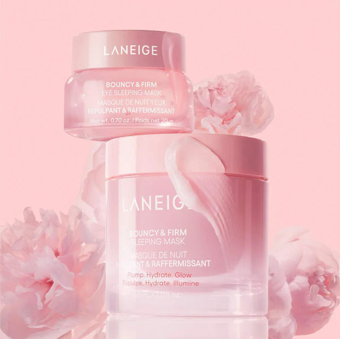 Bouncy & Firm Eye Brightening Sleeping Mask with Peony + Collagen Complex™ - DVA