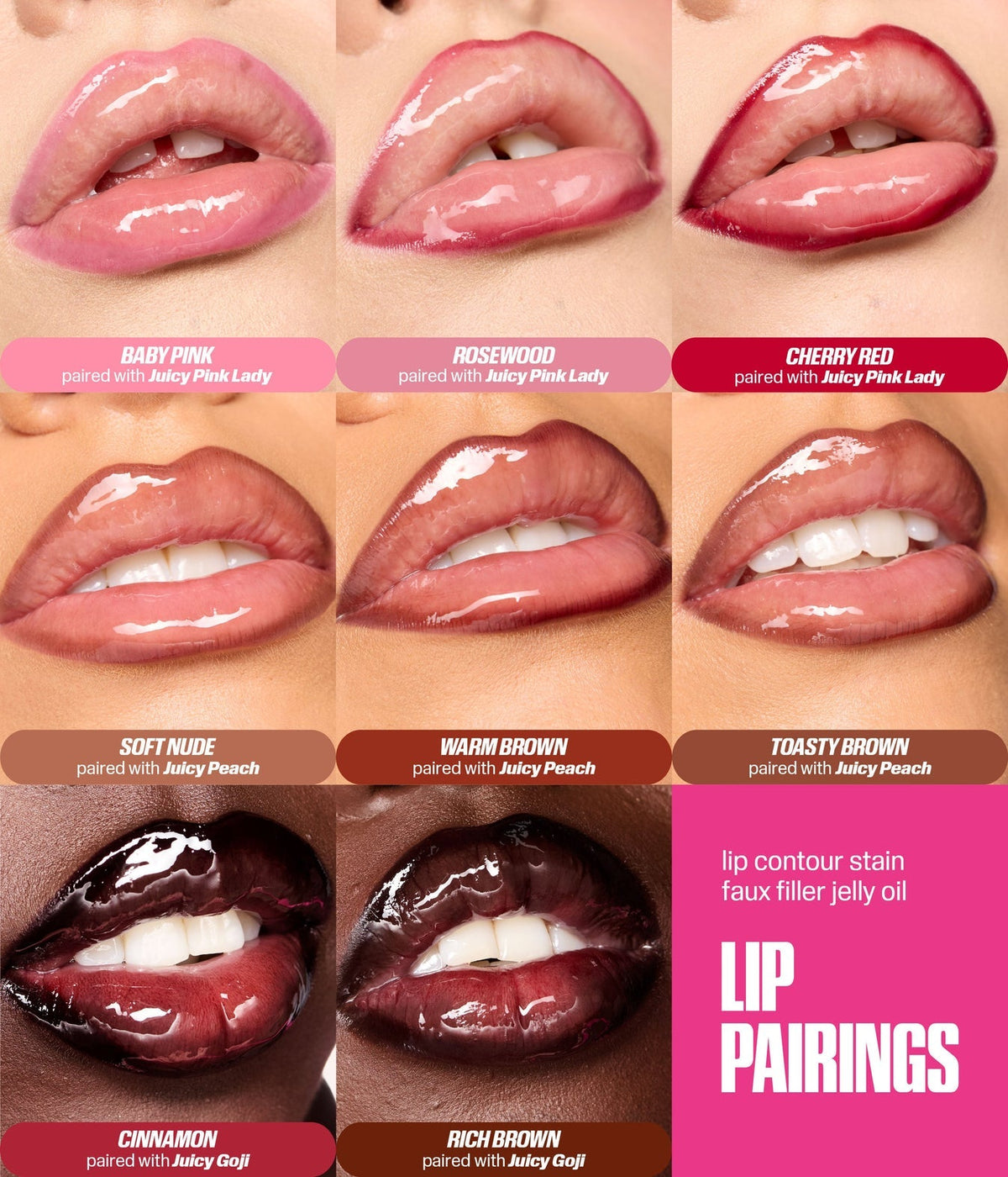 Huda Beauty - Lip Contour Lip Stain For 12-Hour Wear