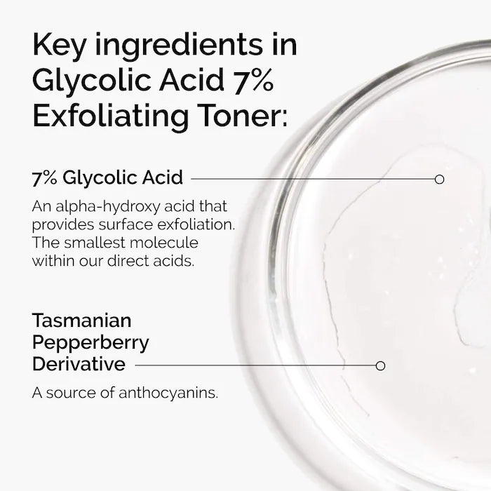 The Ordinary - Glycolic Acid 7% Exfoliating and Brightening Daily Toner