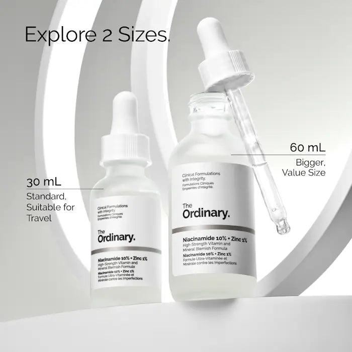 The Ordinary - Niacinamide 10% + Zinc 1%  Serum for Oily Skin