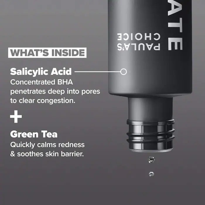 Skin Perfecting 2% BHA Liquid Exfoliant for Clear Skin