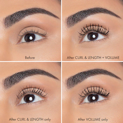 LEGIT LASHES Double-Ended Volumizing and Lengthening Mascara