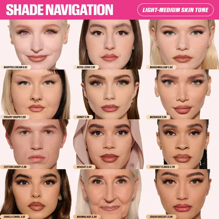 Huda Beauty - #FauxFilter Matte Buildable Coverage Waterproof Concealer