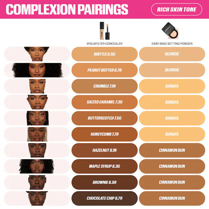 Huda Beauty - #FauxFilter Matte Buildable Coverage Waterproof Concealer