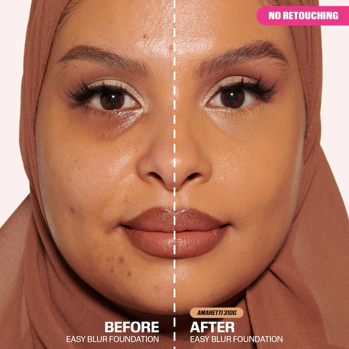 Huda Beauty - Easy Blur Natural Airbrush Foundation with Niacinamide
