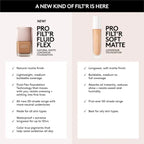 Fenty Beauty - Pro Filt'r Fluid Flex Natural Matte Longwear Foundation