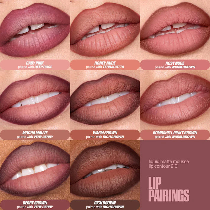 Huda Beauty - Liquid Matte Mousse Soft Blur Lip Cream