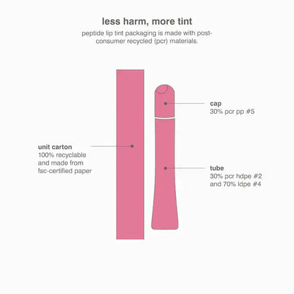 Peptide Lip Tint Nourishing Glaze - DVA