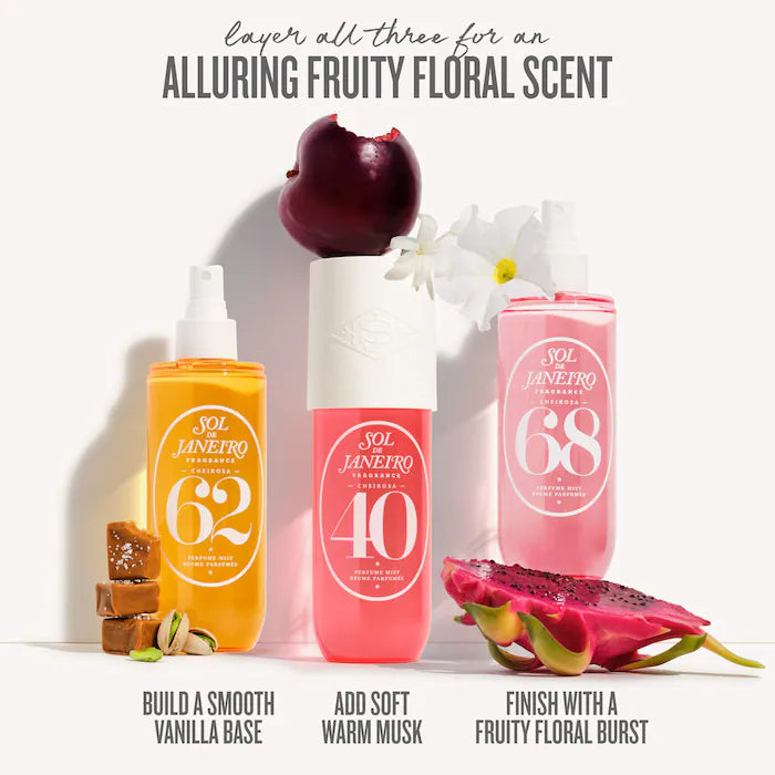 Sol de Janeiro - Cheirosa 62 Bum Bum Hair & Body Refillable Perfume Mist