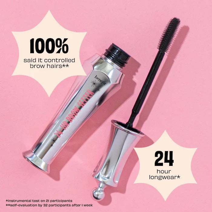 Benefit Cosmetics  24-HR Brow Setter Clear Brow Gel with Lamination Effect