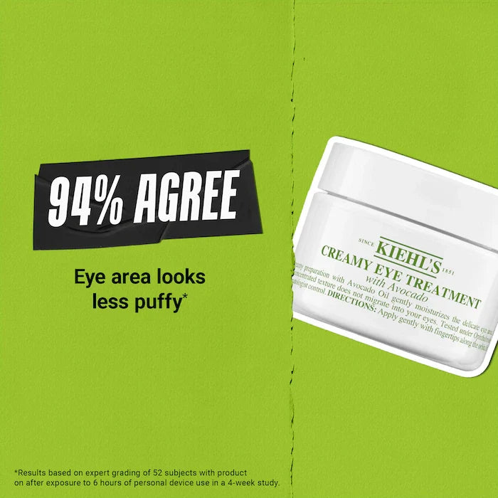 Kiehl's Since 1851 - Avocado Eye Cream for Brightening & Depuffing