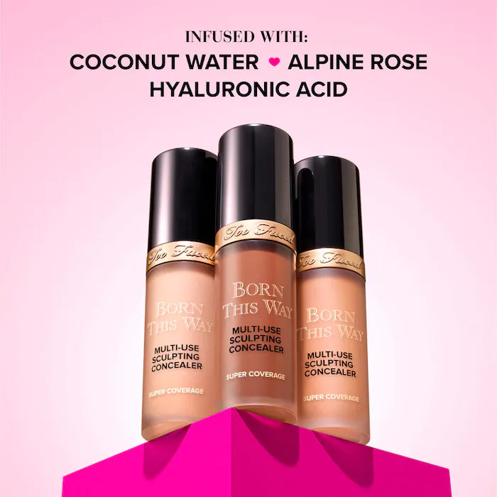 Too Faced - Born This Way Super Coverage Multi-Use Concealer with Hyaluronic Acid