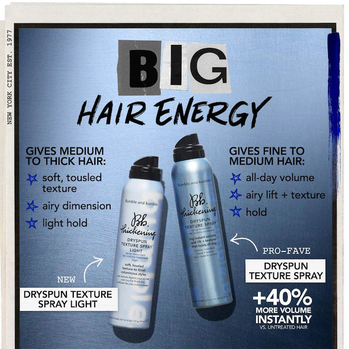 Thickening Dryspun Volume Texture Spray