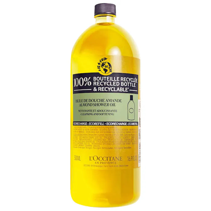 L'Occitane - Cleansing And Softening Refillable Shower Oil With Almond Oil