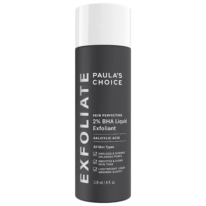 Skin Perfecting 2% BHA Liquid Exfoliant for Clear Skin