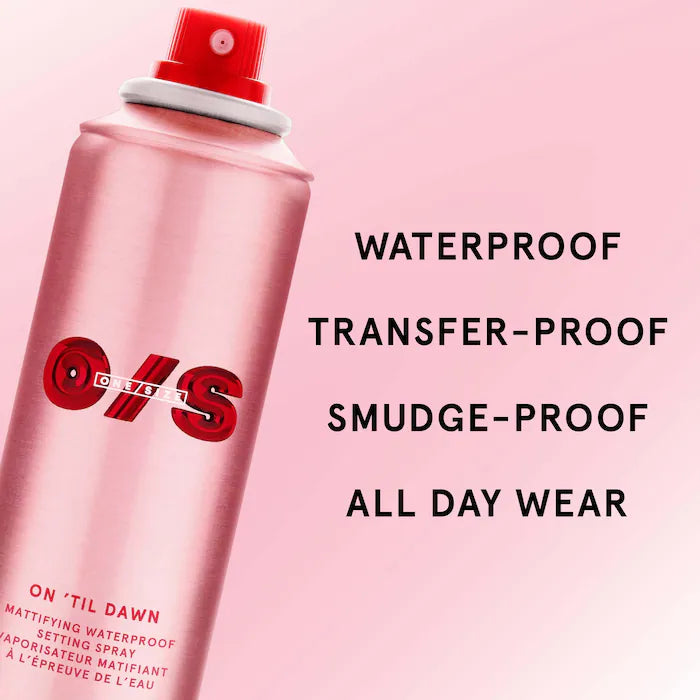 On 'Til Dawn Mattifying Waterproof Setting Spray - DVA