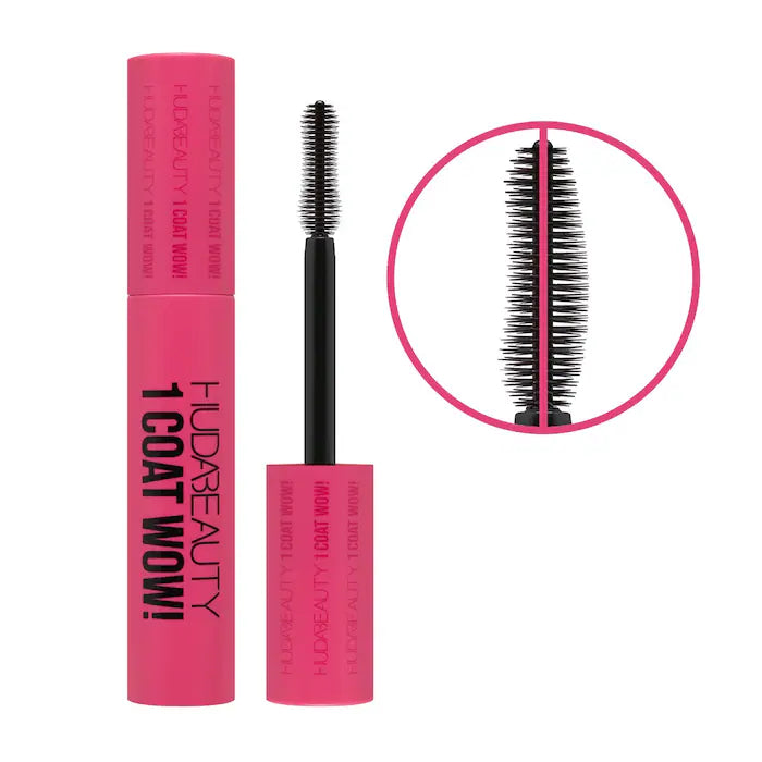 Huda Beauty -  1 Coat WOW! Extra Volumizing and Lifting Mascara