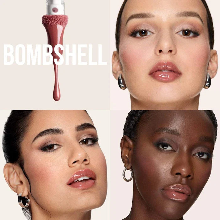 Huda Beauty - Faux Filler Shiny Non-Sticky Lip Gloss