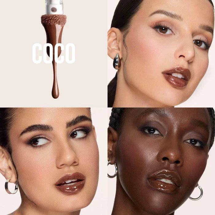 Huda Beauty - Faux Filler Shiny Non-Sticky Lip Gloss