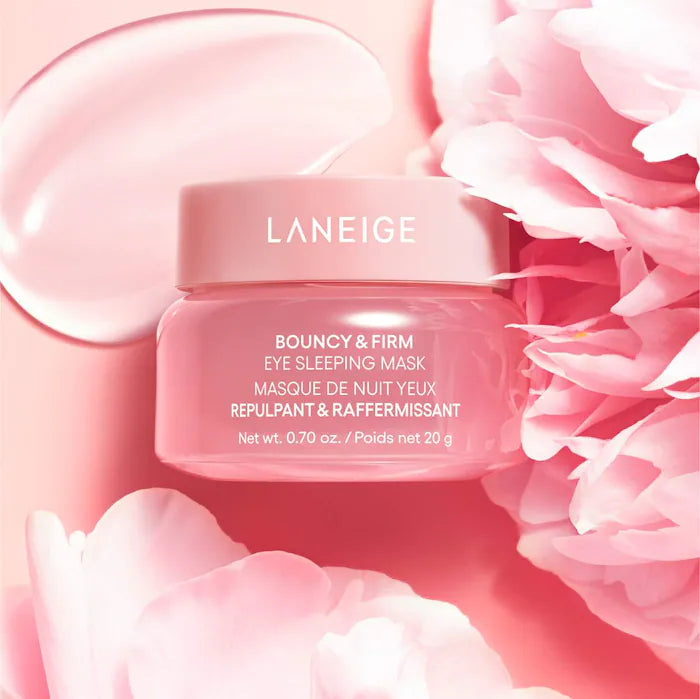 Bouncy & Firm Eye Brightening Sleeping Mask with Peony + Collagen Complex™