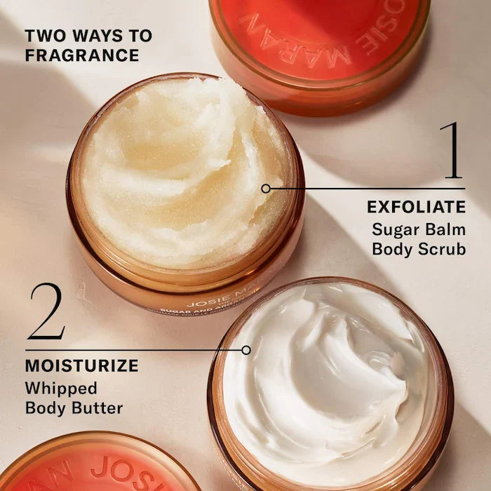 Josie Maran - Vanilla Vibezzz - Whipped Argan Oil Refillable Firming Body Butter Jar