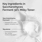 The Ordinary - Saccharomyces Ferment 30% Milky Toner for Gentle Exfoliation and Hydration
