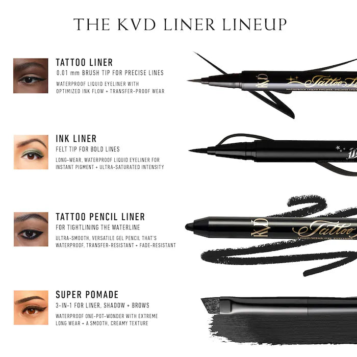 Tattoo Liner Vegan Waterproof Liquid Eyeliner - DVA