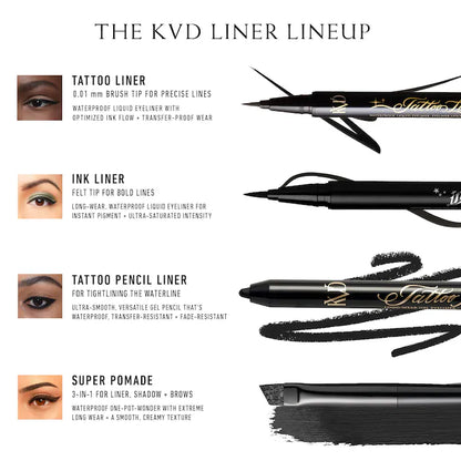 Tattoo Liner Vegan Waterproof Liquid Eyeliner - DVA