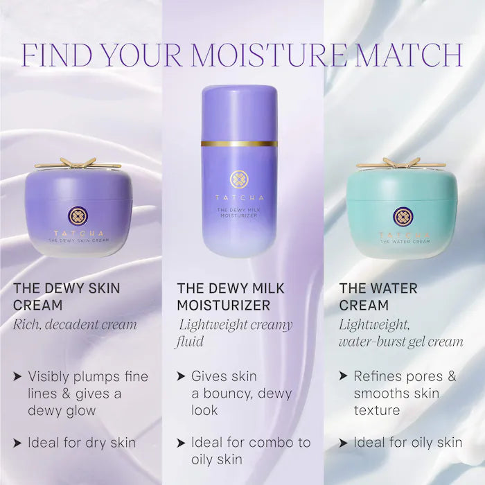 Tatcha - The Dewy Skin Cream Plumping & Hydrating Refillable Moisturizer