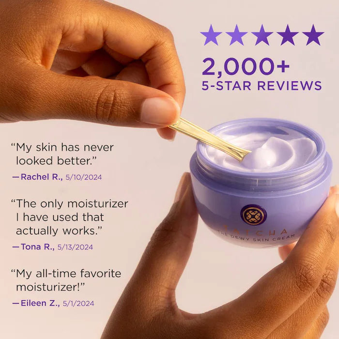 Tatcha - The Dewy Skin Cream Plumping & Hydrating Refillable Moisturizer