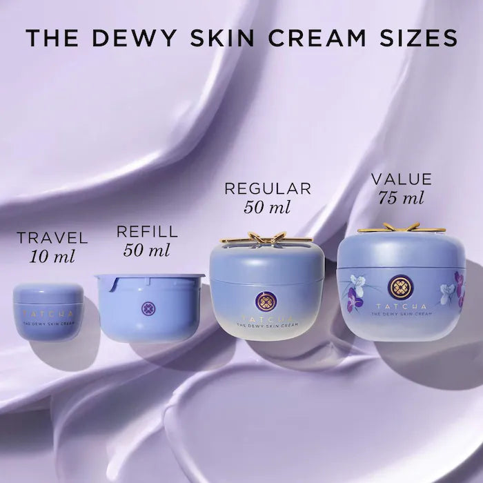 The Dewy Skin Cream Plumping & Hydrating Refillable Moisturizer