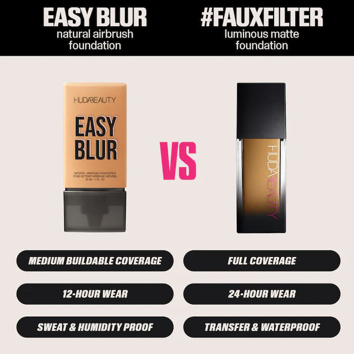 Easy Blur Natural Airbrush Foundation with Niacinamide