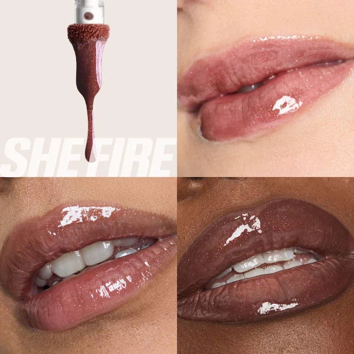 Huda Beauty - Faux Filler Shiny Non-Sticky Lip Gloss