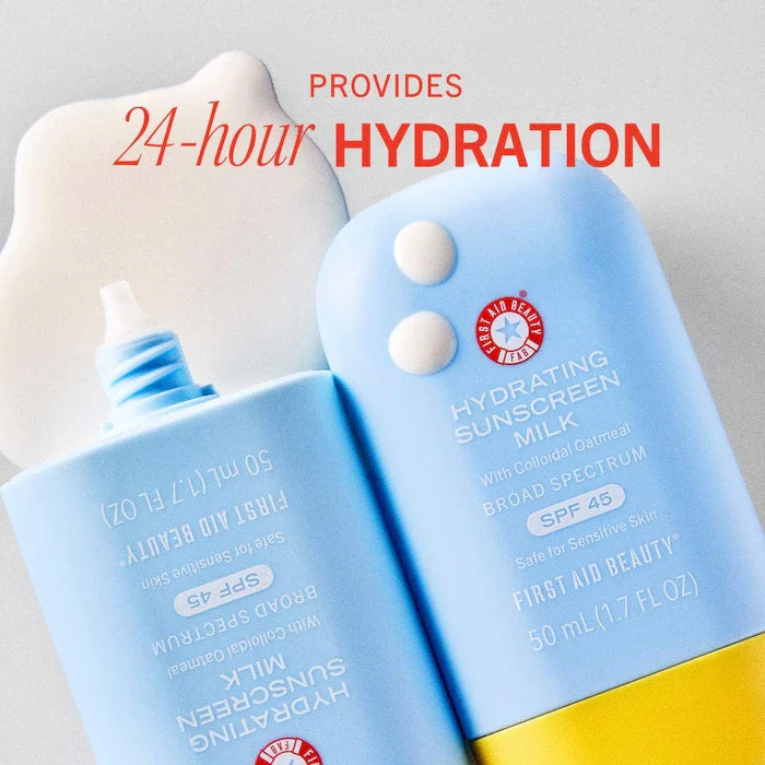 First Aid Beauty - Hydrating Sunscreen Milk with Colloidal Oatmeal BROAD SPECTRUM 45
