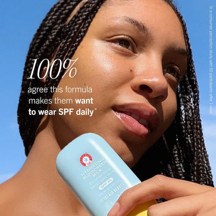 First Aid Beauty - Hydrating Sunscreen Milk with Colloidal Oatmeal BROAD SPECTRUM 45