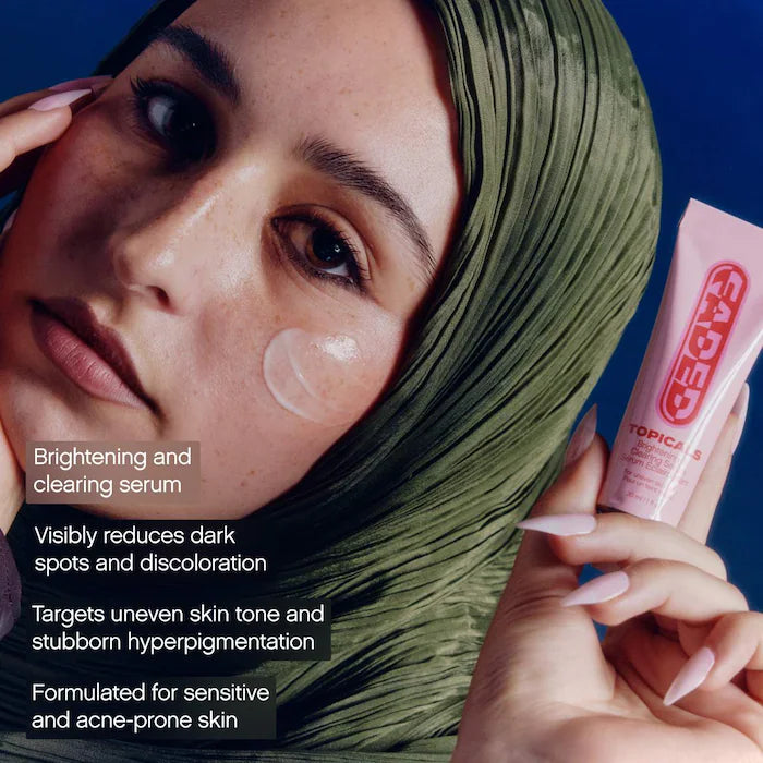 Topicals - Faded Brightening Serum for Dark Spots and Discoloration (UNSCENTED)