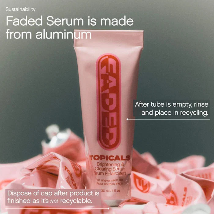 Topicals - Faded Brightening Serum for Dark Spots and Discoloration (UNSCENTED)