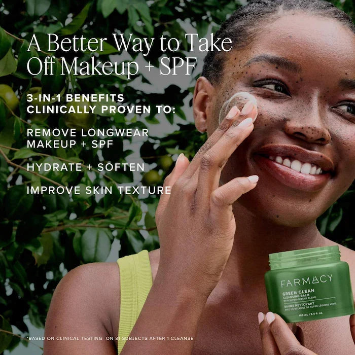 Farmacy - Green Clean Makeup Removing Cleansing Balm