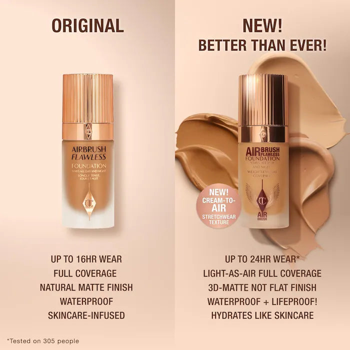 Charlotte Tilbury - Airbrush Flawless Blurring & Matte Full Coverage Foundation