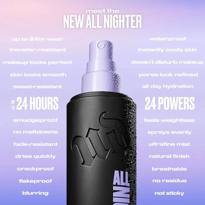 Urban Decay - All Nighter Waterproof Natural Finish Setting Spray with 24HR Wear