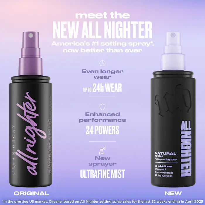 Urban Decay - All Nighter Waterproof Natural Finish Setting Spray with 24HR Wear